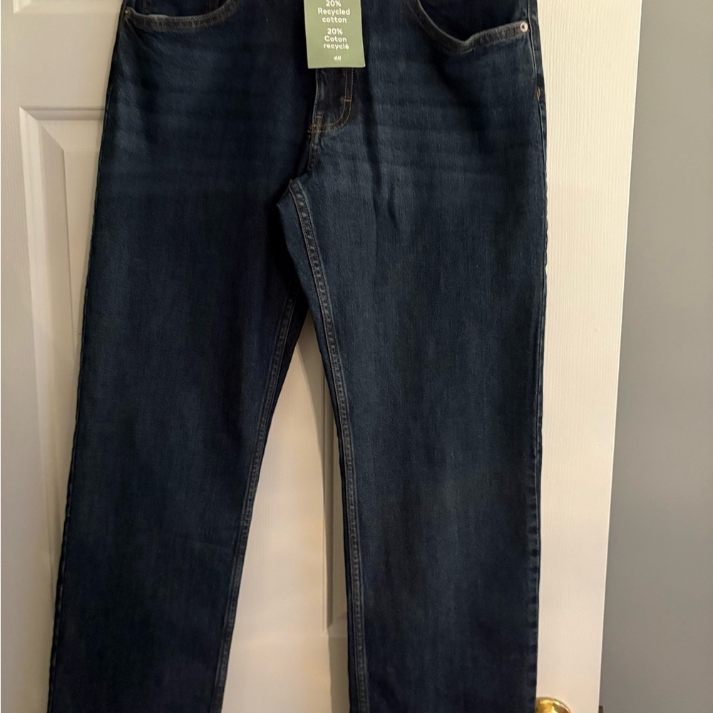 H&M Slim Straight Blue Jeans Timeless Fit